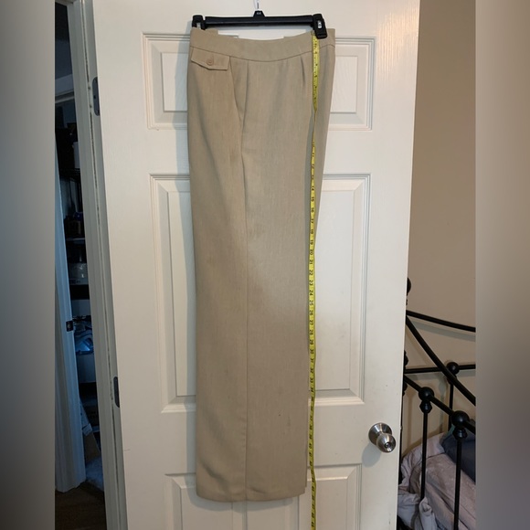 New York and Company The Karina, textured tan pant - Picture 2 of 6